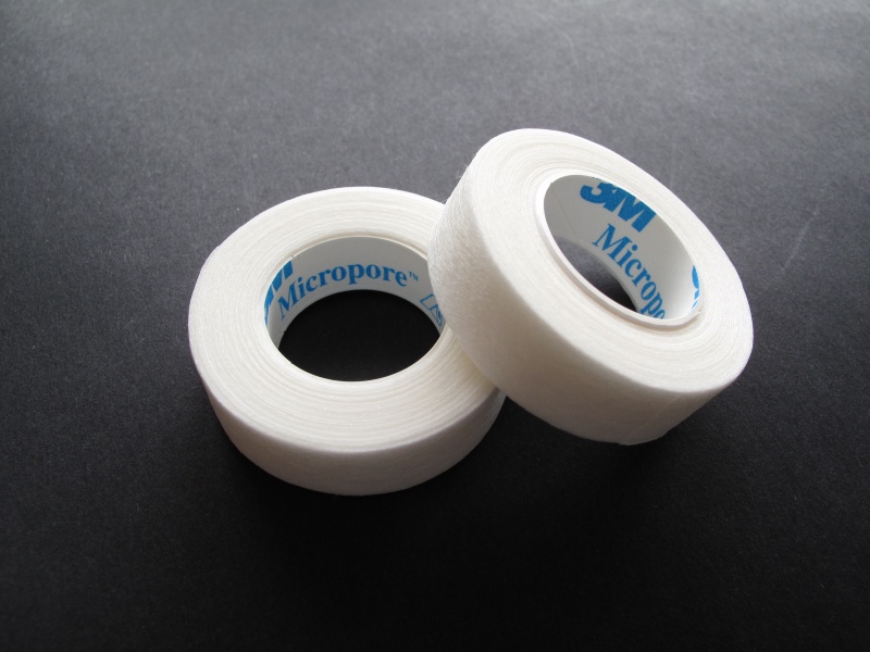 2 Rolls Eyelash Extension Micropore Tape (3M) 1.25 X 9.1 Mtrs